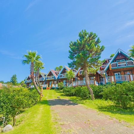 Jungmun Log Pension&Resort Seogwipo Exterior foto